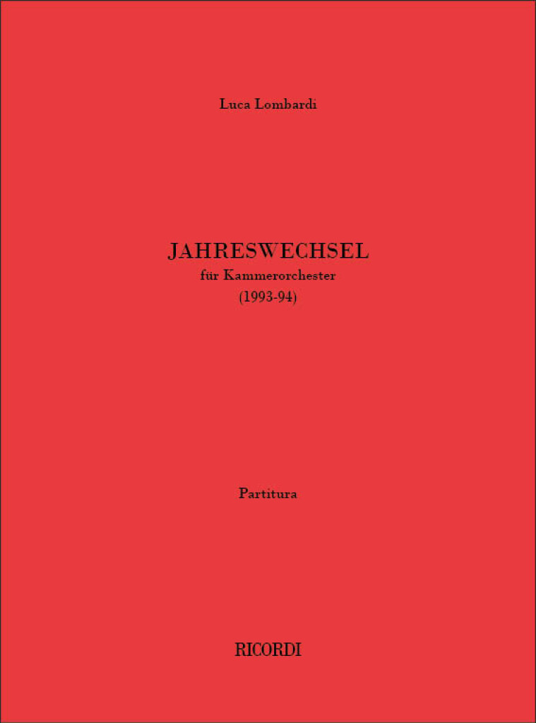 Jahreswechsel
